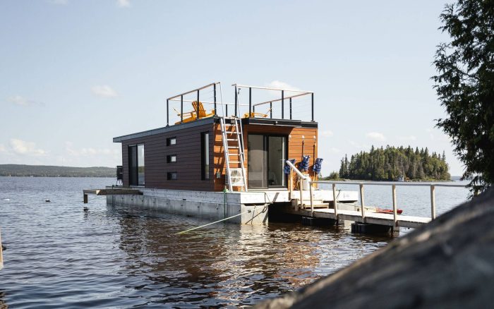 Chalet STUDIOVASION flottant de la Pointe